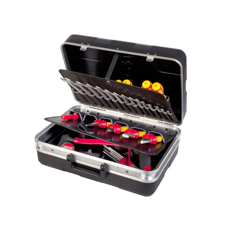 4Tecx Gereedschapskoffer VDE gevuld 35 DLG Nieuw Model