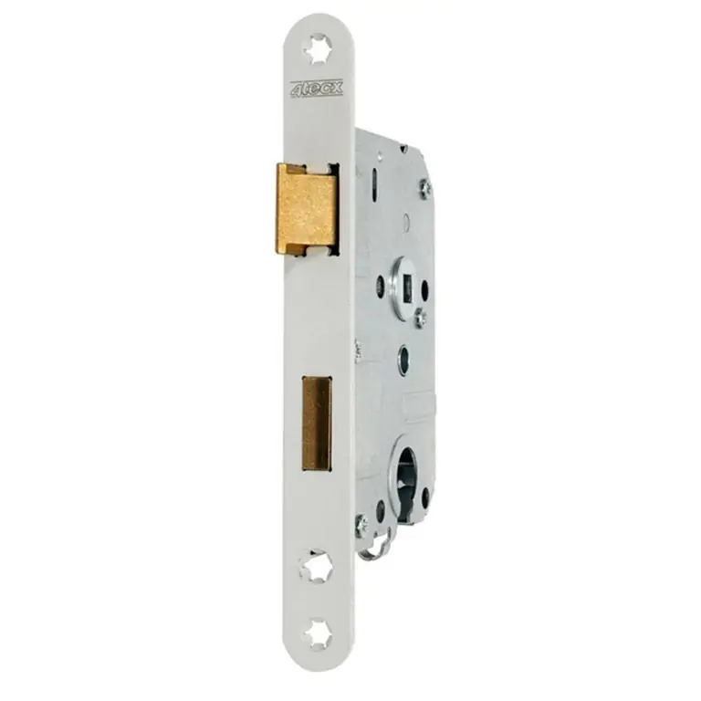 4Tecx Deurslot Dag en Nachtschoot Gelakt PC55 Geld-Terug-Garantie