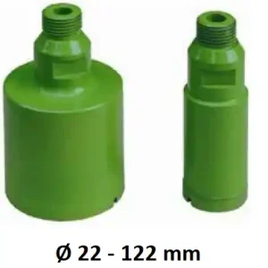 Veilige Betaling Diamantboor nat 1/2" - tegels 22 - 122 mm