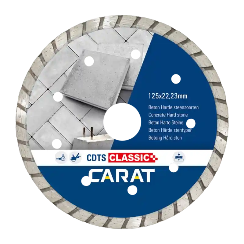 Nieuwe Collectie Carat Diamantzaagblad Beton Turbo CDTS Classic Ø 115-230mm