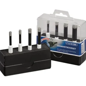 Populair Carat Tegelboorset 6-8-10-12mm - ETD Master - ETDCSET010
