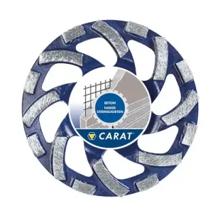 Alleen Vandaag Carat Slijpkop Beton Ø125X22,23mm - Dustec Classic - CUBC1253C0