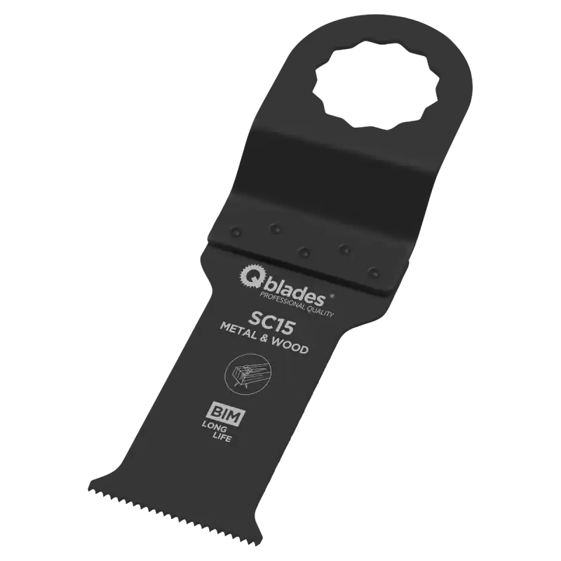 Beste Prijs Qblades SC15 zaagblad bi-metaal 28x60mm 5 stuks