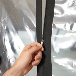 Ambachtelijk Carat Dustprotect heavy duty ritssluiting t.b.v. stofwand