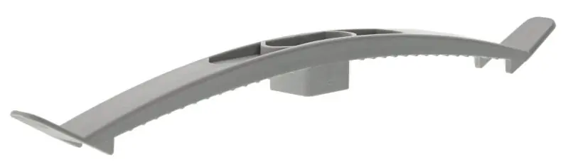 Aanbieding Spit Kabelbeugel dubbel kunststof (25 st)