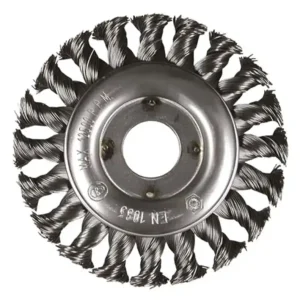 Ambachtelijk Hikoki Staaldraadborstel 125mm