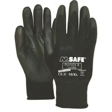 M-Safe PU-Flex handschoenen XS t/m XXL In De Mode