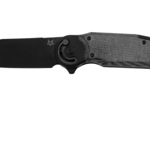 Laatste Kans Fox Metamorphosis FX-556-A2 M390 PVD Sheepsfoot, Black Micarta, PVD Titanium bolster zakmes