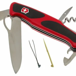 Victorinox Rangergrip 61 rood-zwart 0.9553.MC Zwitsers zakmes Koopje