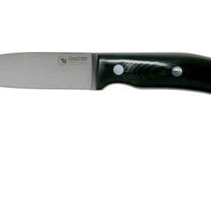 Casström No. 10 Swedish Forest Knife Black Micarta, 14C28N Flat Grind 13120 Lage Prijs