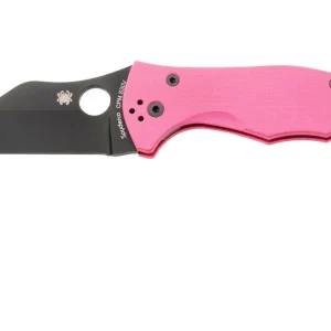 Op = Op Spyderco Yojimbo 2 C85GPNBKP2, Living Beyond Breast Cancer Sprint Run, Black CPM S30V, Pink G-10 zakmes, Michael Janich design