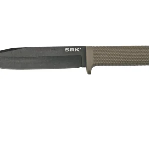 Rechtstreeks Van De Fabrikant Cold Steel SRK 49LCKDEBK Dark Earth, vaststaand mes