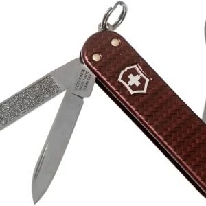 Victorinox Classic SD Precious Alox, Hazel Brown 0.6221.4011G Zwitsers zakmes Meest Verkocht