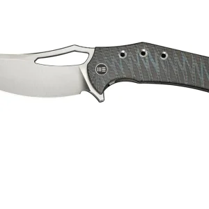 WE Knife Epaulette WE24024-2 Satin M390 Diamond/Tiger Stripe Flamed Titanium, zakmes, Gavko Knives design Beperkte Voorraad