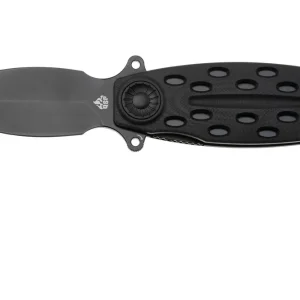 QSP Knife Beetle 162-B, Black 14C28N, Black G10, zakmes Exclusieve Aanbieding