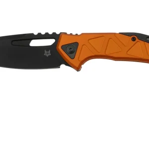 Voordeelprijs Fox Chronos FX-552-ALBOR PVD Magnacut, Orange Aluminium, zakmes, Stefan Merk design