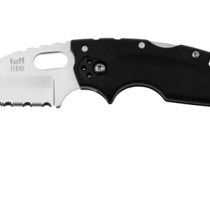 Cold Steel Tuff Lite 20LTS Black Serrated zakmes Betrouwbaar