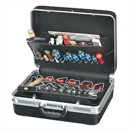 Direct Verzonden Parat gereedschapskoffer 488-171 zwart 470x360x180 mm