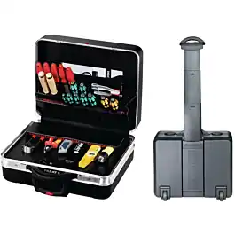 Korting Parat gereedschapskoffer met wielen uittrekb. B470xD200xH360 mm