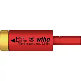 Snelle Levering Wiha VDE electric momentadapter easyTorque 2.0 Nm