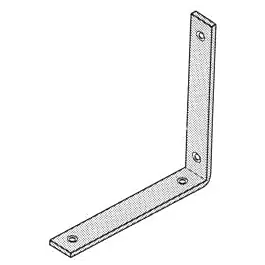 GB drempelhoek verzinkt 150 mm Luxe