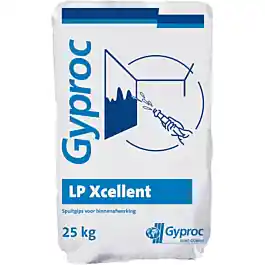 Goedkoop Gyproc spuitgips LP Xcellent 25 kg