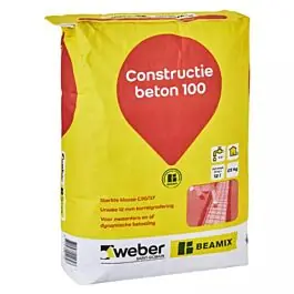 Finale Uitverkoop Weber Beamix constructiebeton 100 zak 25 kg