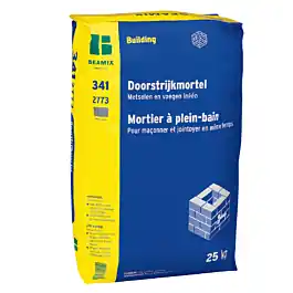 Nieuw Model Weber Beamix doorstrijkmortel 341-2774 antraciet zak 25 kg