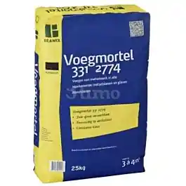 Weber Beamix voegmortel 332-2774 antraciet zak 25 kg Fabrieksprijs