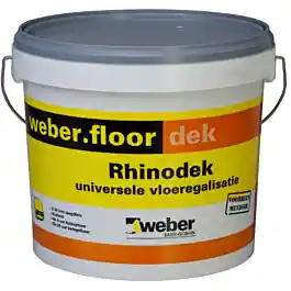 Rechtstreeks Van De Fabrikant Weber Rhinodek snelle vloeregalisatie 2-30 mm binnen 20 kg