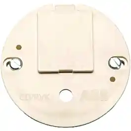 ABB Hafobox centraaldoosdeksel rond met haak en kroonsteen Laatste Versie