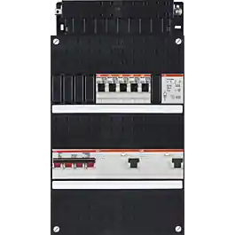 Rechtstreeks Van De Fabrikant ABB Hafonorm groepenkast HAD3332-44T+H44 3-fase 5-groeps