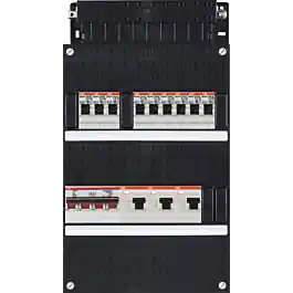 Aanbieding ABB Hafonorm groepenkast HAD333333-222+H44 3-fase 9-groeps