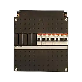 Tijdelijk Beschikbaar ABB Hafonorm groepenkast HAV7 3-fase 7-groeps aut 220 x 220 mm