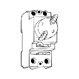 Professioneel ABB Hafonorm patroonlastscheider wit 25 A