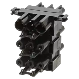 Adels H-verdeler 1 in 5 uit schroefmontage zwart In De Mode